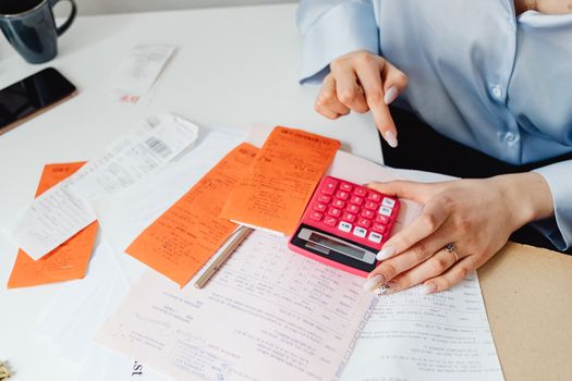 receipts paperwork