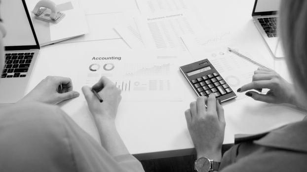 accountant desk